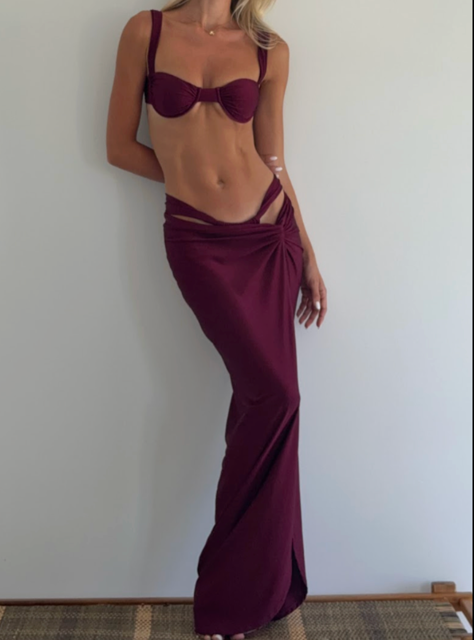 Cherry Drizzle skirt
